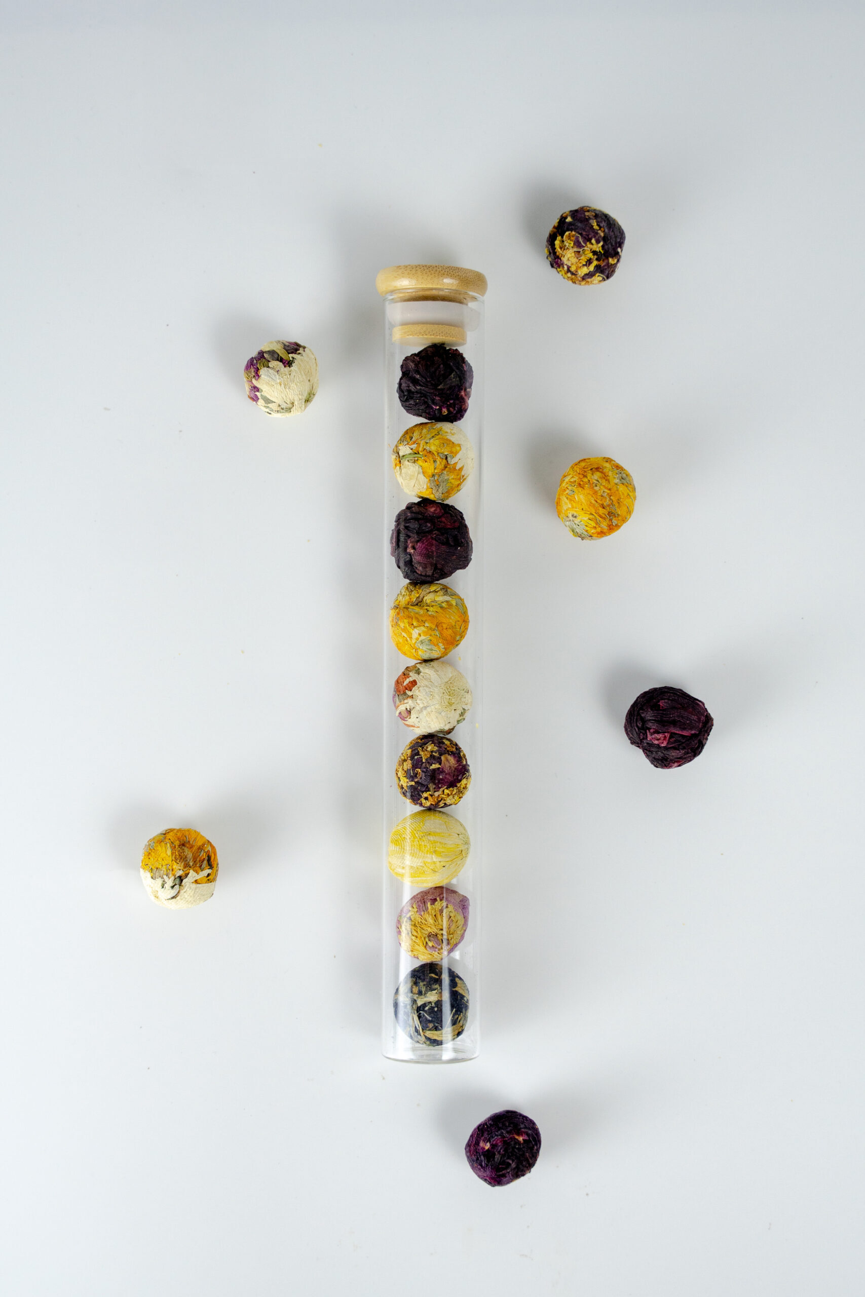 Flora Tea Bomb Sampling Set 9pcs-2