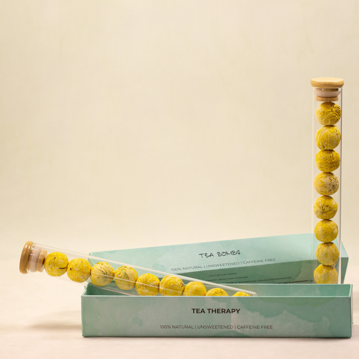 TEA BOMB YELLOW CHRYSANTHEMUM GOJI BERRIES