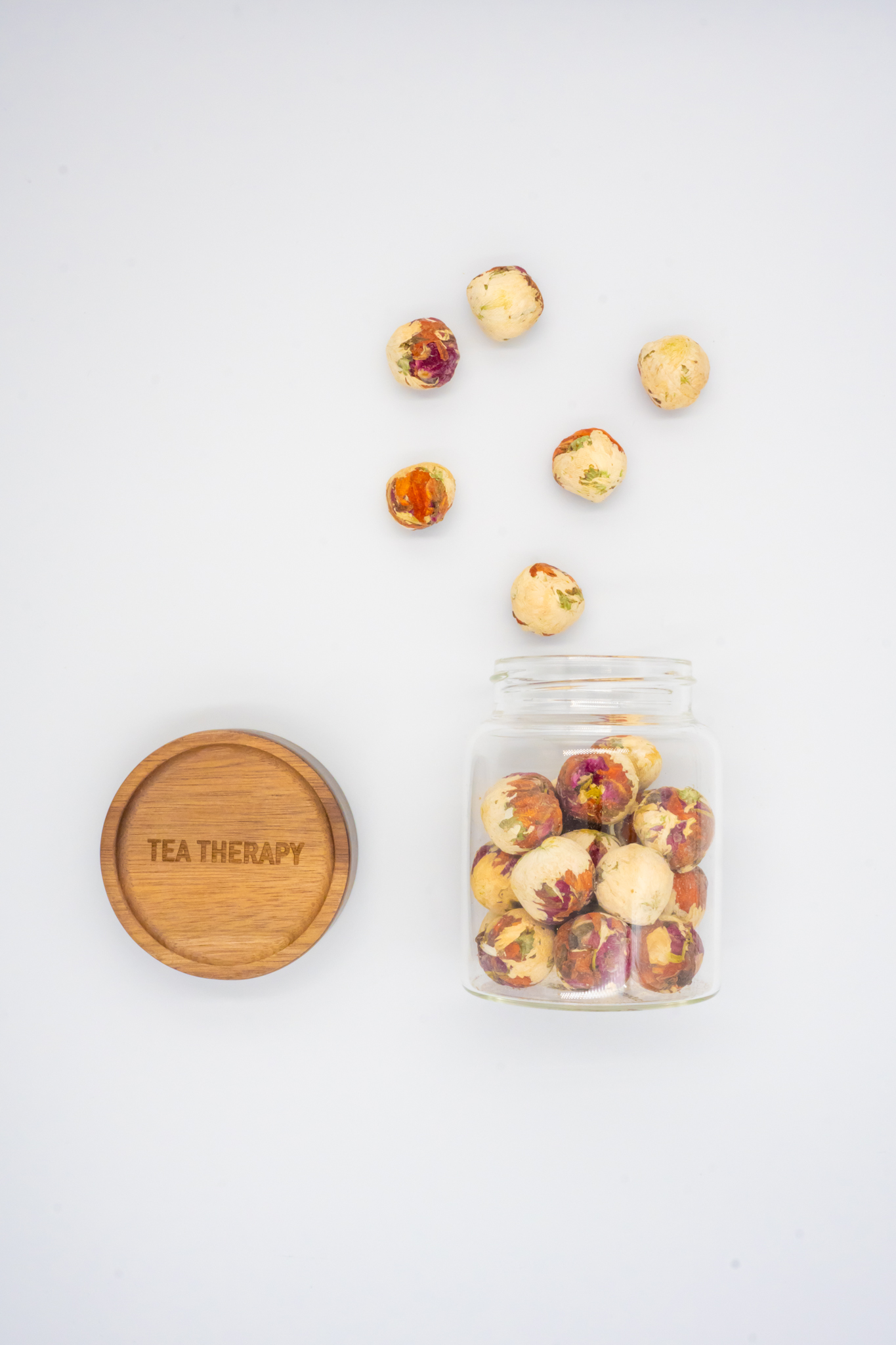 IE Portini 18 Aug 2025 Photos-26 Flora Tea Bomb - 27 Pieces Fusion White Chrysanthemum + Rose + Jasmine + Lily